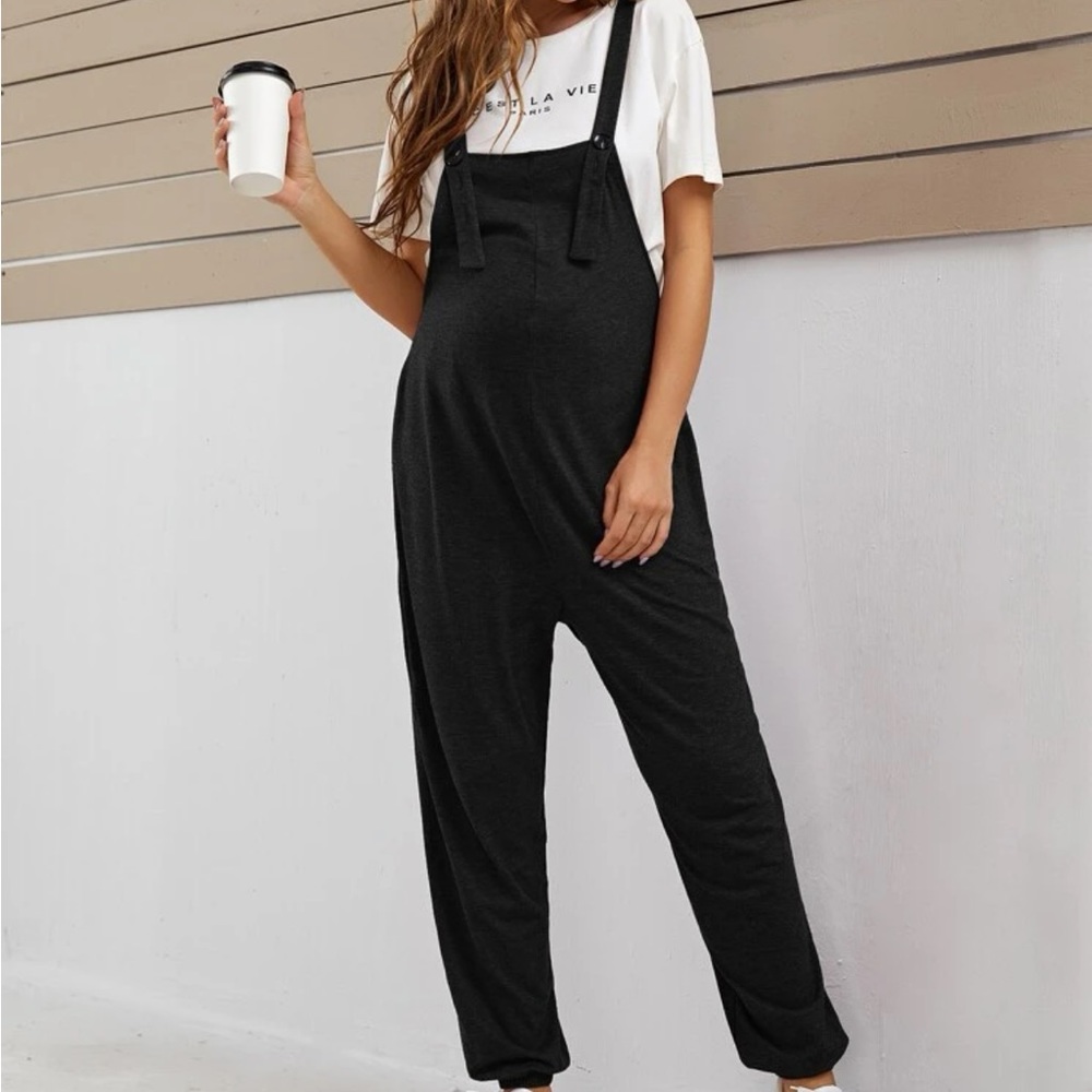 Shein maternity jumpsuit